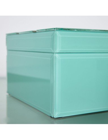 Juego 2 cajas de cristal