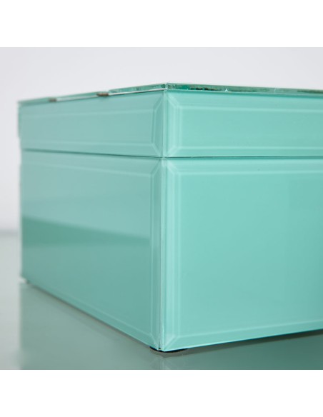 Juego 2 cajas de cristal