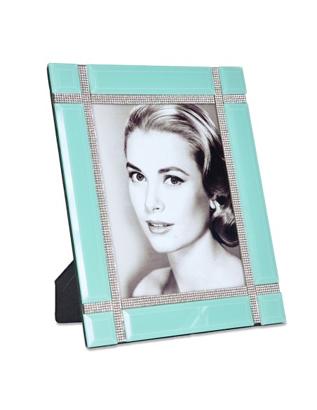 Portafoto 15*20 cristal verde