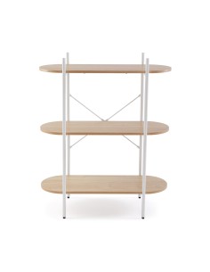 Estantería 3 bases madera