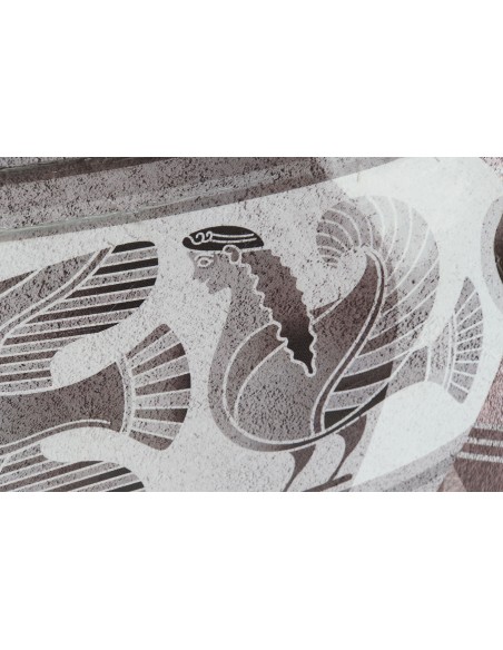 Cuadro Jarrones étnicos en Lienzo