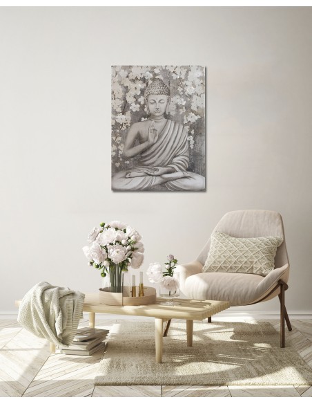 Cuadro Buda en Lienzo y Gel