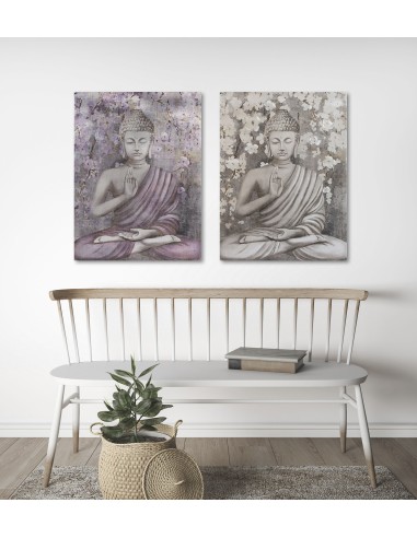 Cuadro Buda en Lienzo y Gel