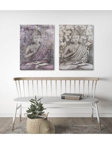 Cuadro Buda en Lienzo y Gel