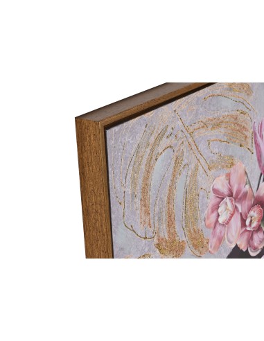 Cuadro Africanas y Flores en Lienzo