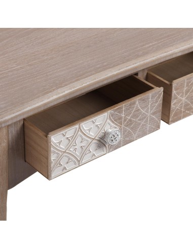 Consola madera 3 cajones