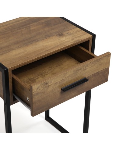 Mesita industrial con cajón