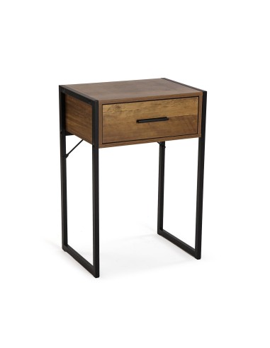 Mesita industrial con cajón