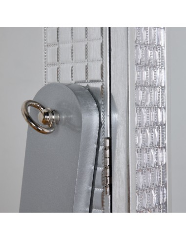 Espejo joyero plata 40*150