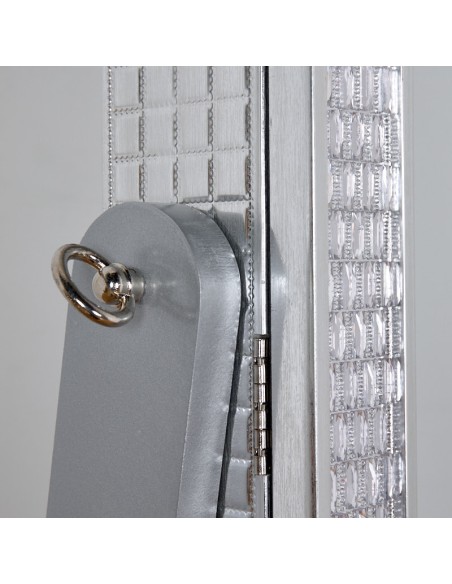 Espejo joyero plata 40*150