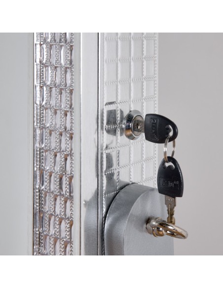 Espejo joyero plata 40*150