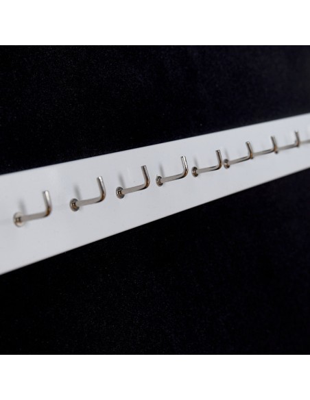 Espejo joyero blanco cristal 40*150