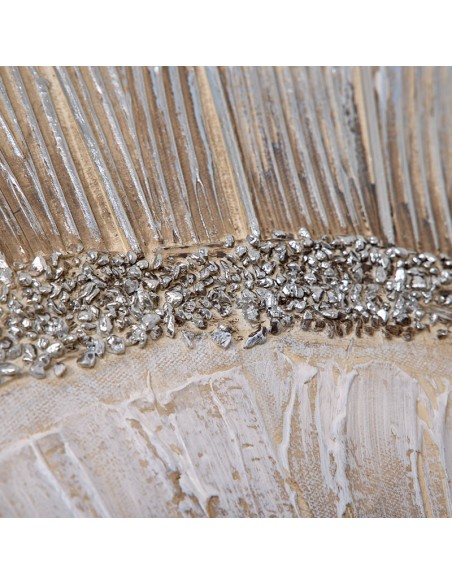 Cuadro lienzo relieve 80*80cm