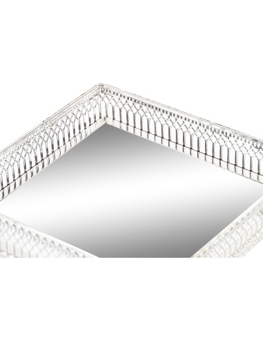 Bandeja metal espejo 15*15cm