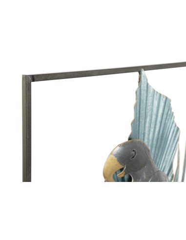 Decoración de metal loro 50*50