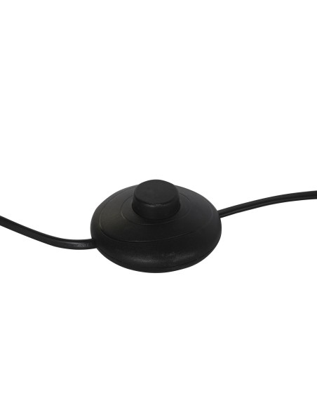 Lampara de pie metal en plata