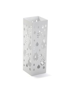 Paragüero de metal calado blanco