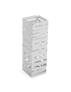 Paragüero metal en blanco 2