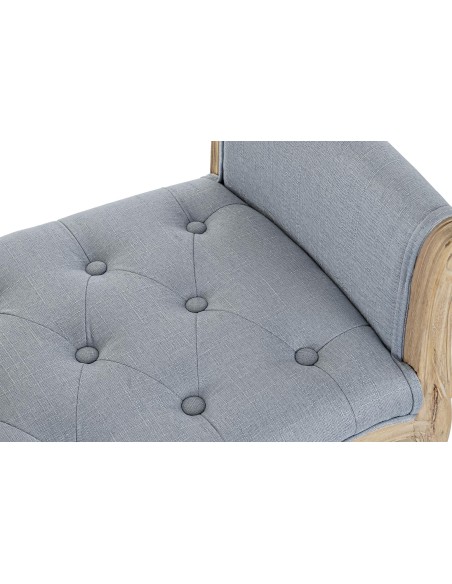 Descalzadora de madera en poliéster azul