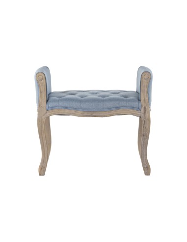 Descalzadora de madera en poliéster azul