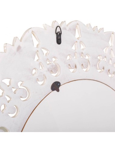 Espejo de madera calada en dorado 90cm