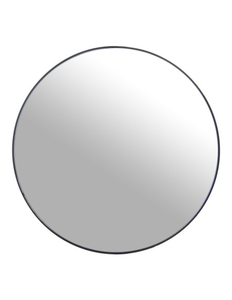 Espejo metal filo negro de 80cm