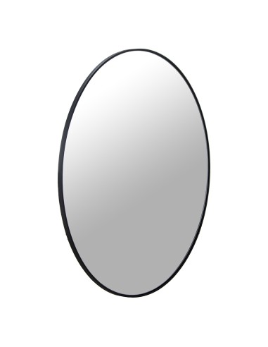 Espejo metal filo negro de 80cm