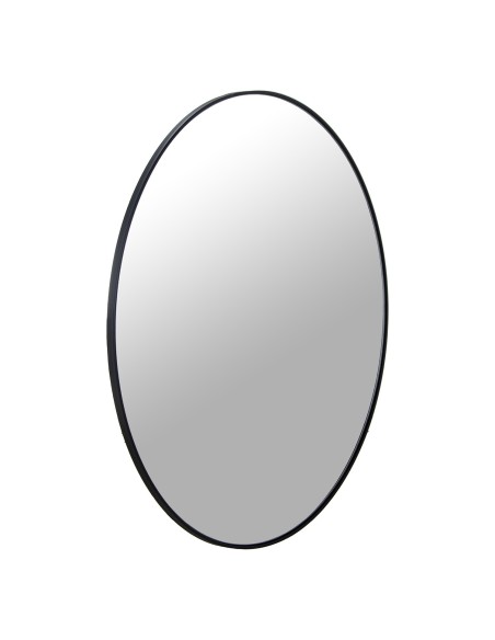 Espejo metal filo negro de 80cm