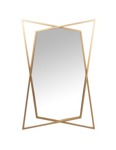 Espejo metal en dorado de 60*90cm