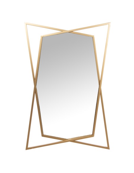 Espejo metal en dorado de 60*90cm