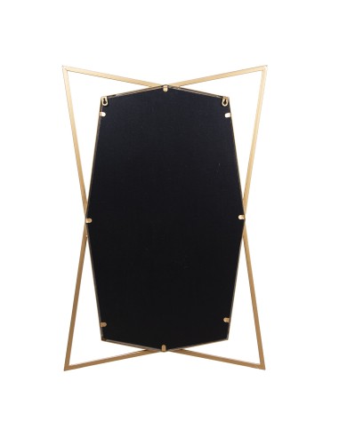 Espejo metal en dorado de 60*90cm