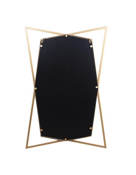 Espejo metal en dorado de 60*90cm