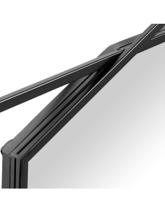 Espejo de metal en negro de 60*90cm 2