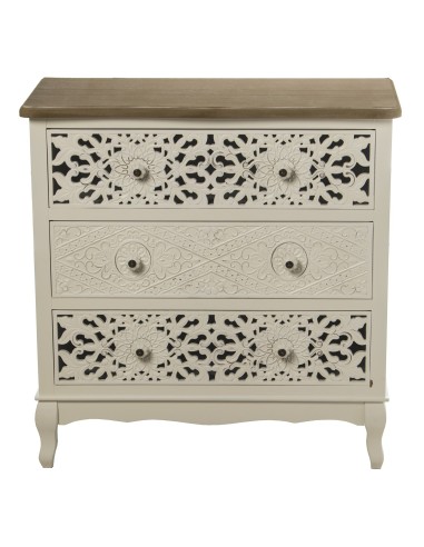 Cómoda blanca 3 cajones