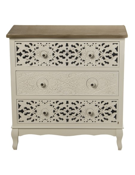 Cómoda blanca 3 cajones