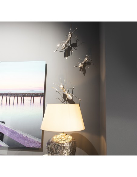 Figura de hormiga plata