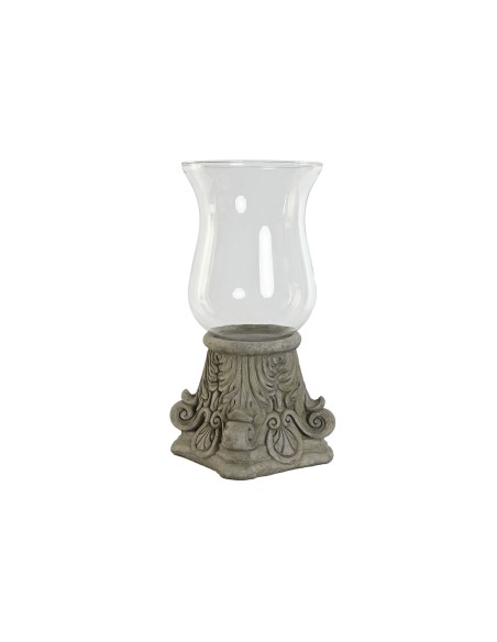 Portavela cemento cristal 58cm