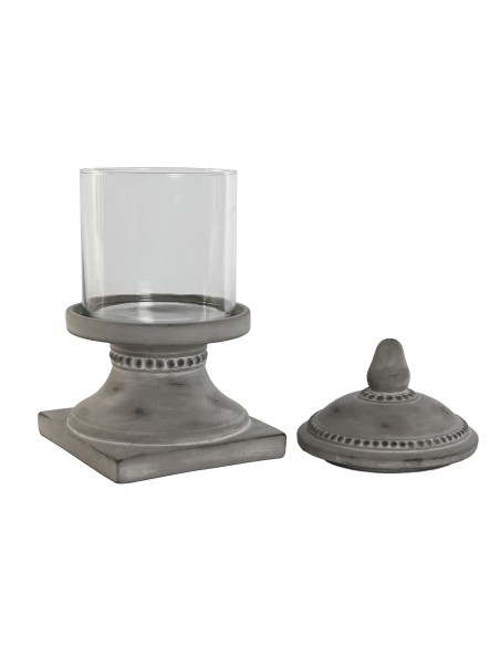 Farol cemento gris 40cm