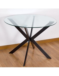 Mesa cristal redonda 100cm 2