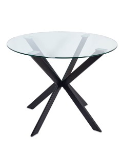 Mesa cristal redonda 100cm