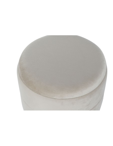 Reposapiés poliéster beige 38*41cm