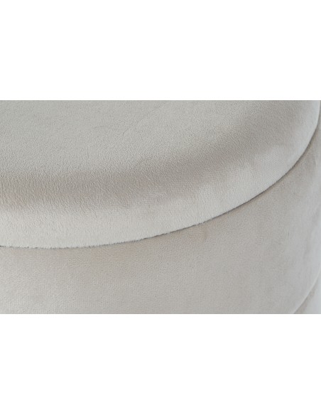 Reposapiés poliéster beige 38*41cm