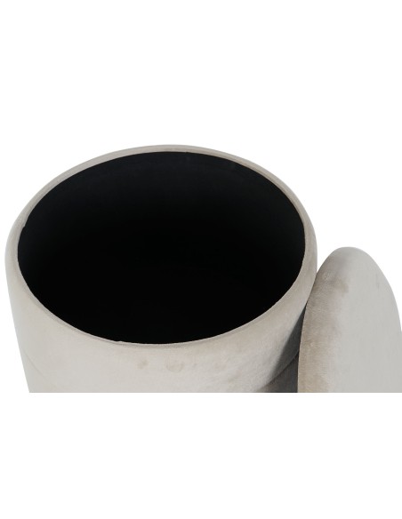 Reposapiés poliéster beige 38*41cm