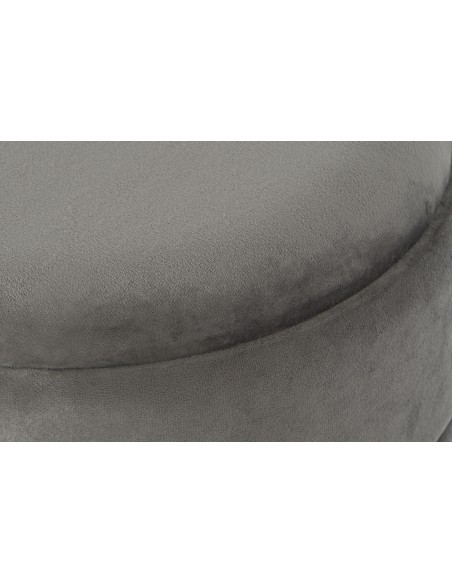 Reposapiés poliéster Gris 38*41cm