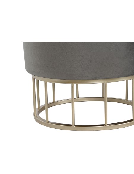 Reposapiés poliéster Gris 38*41cm