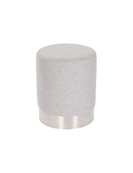 Reposapiés poliéster gris 35*42cm