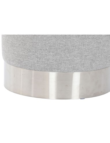 Reposapiés poliéster gris 35*42cm