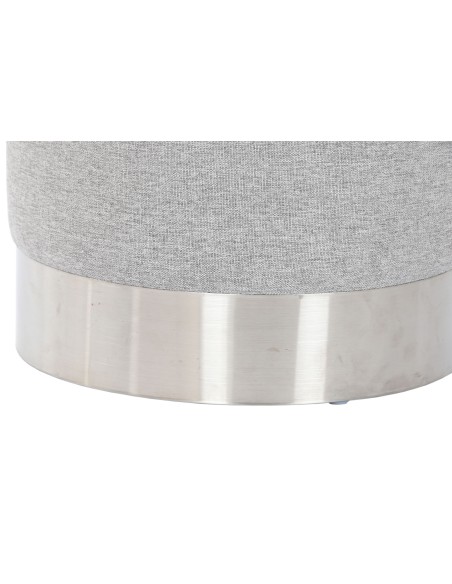 Reposapiés poliéster gris 35*42cm