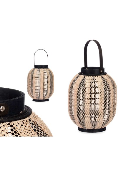 Portavela de madera ovalado 32cm