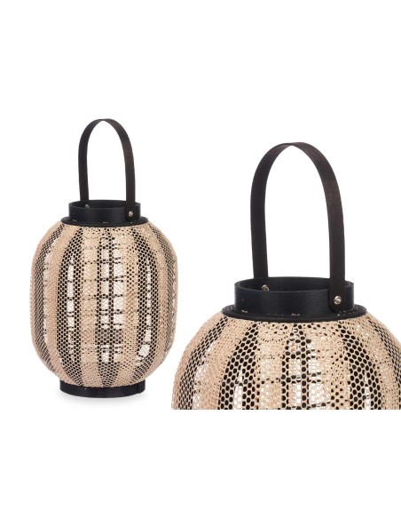 Portavela de madera ovalado 32cm